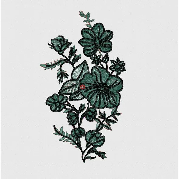 Flower Embroidery Design