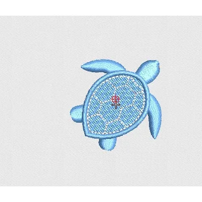 Turtle Embroidery Design