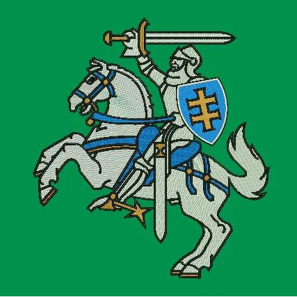 Knight On Horse Embroidery Design