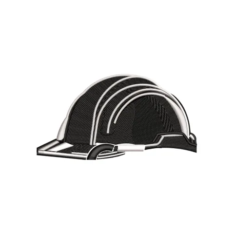 Labour Cap Embroidery Design
