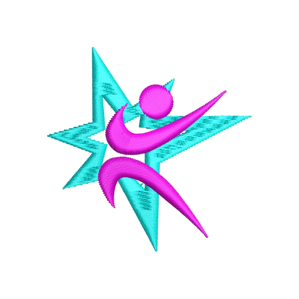 Healthclub Embroidery Design