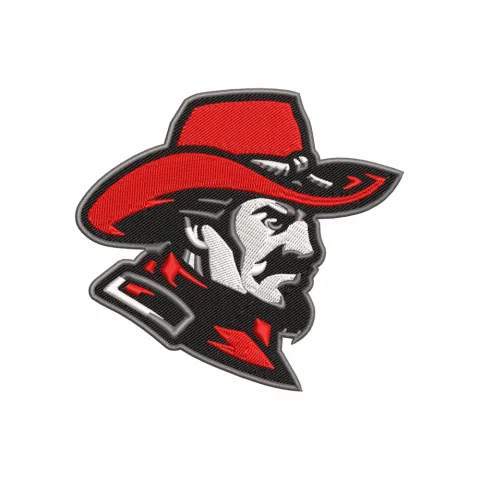 Cow Boy Embroidery Design