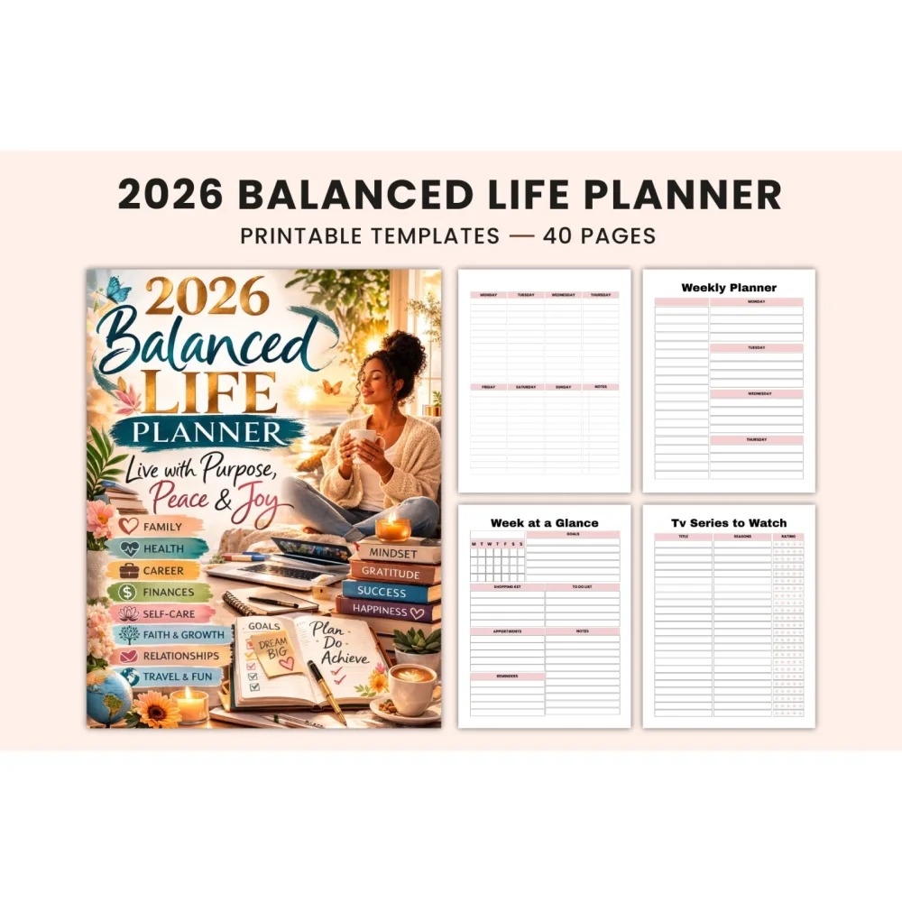 Balanced Life Planner for Optimal Organization