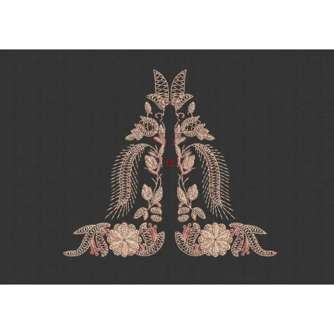 Flower Embroidery Design