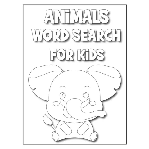 Animals Word Search for Kids