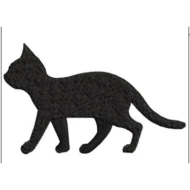 Cat Embroidery Design