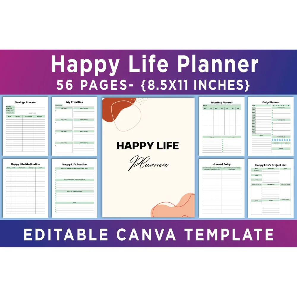 Happy Life Planner
