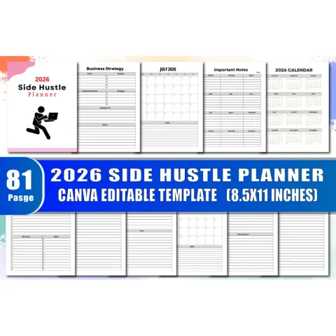 Side Hustle Planner