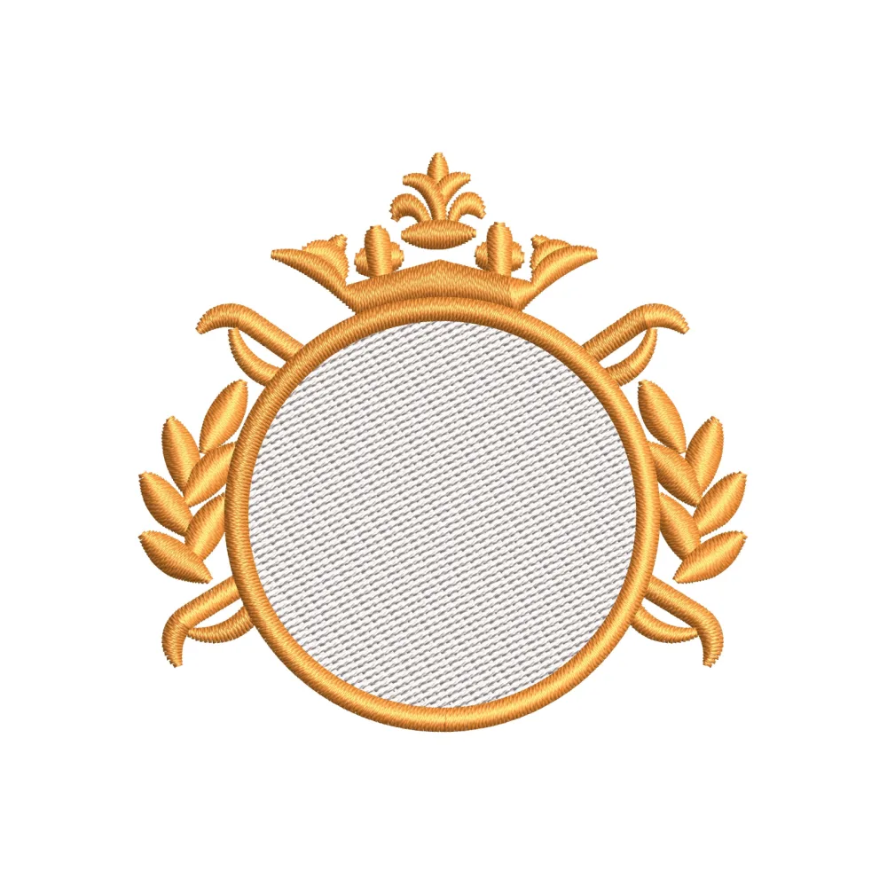 Face Mirror Embroidery Design