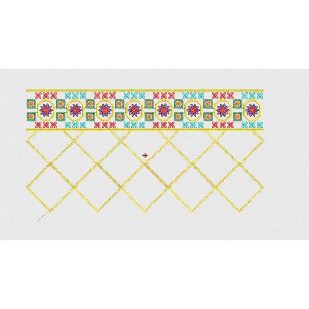 Flower Embroidery Design