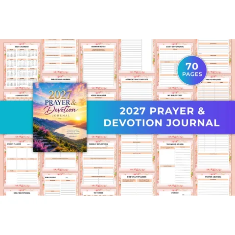 Prayer Devotion Journal