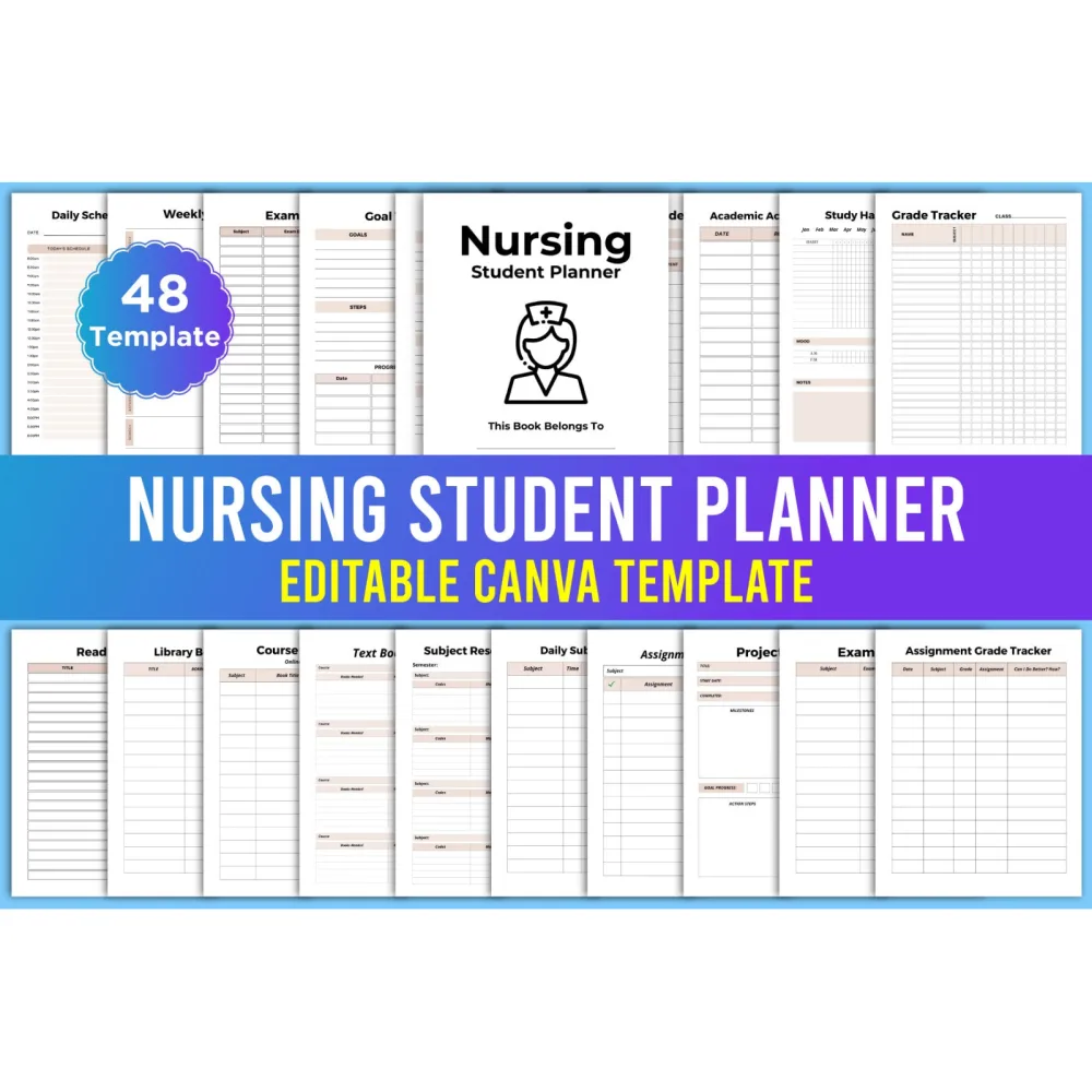 Nursing Student Planner