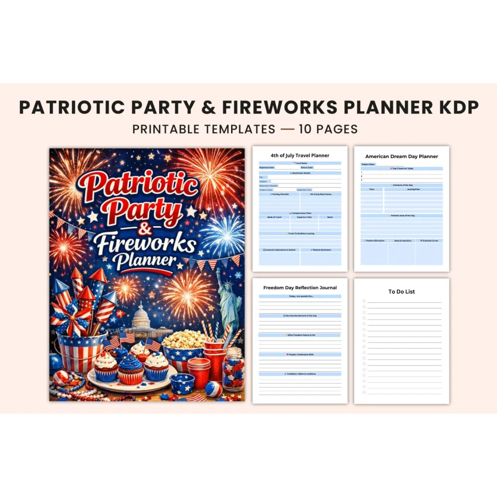 Patriotic Party Fireworks Planner