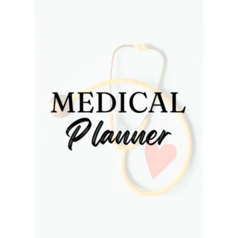 Medical Planner Bundle 27