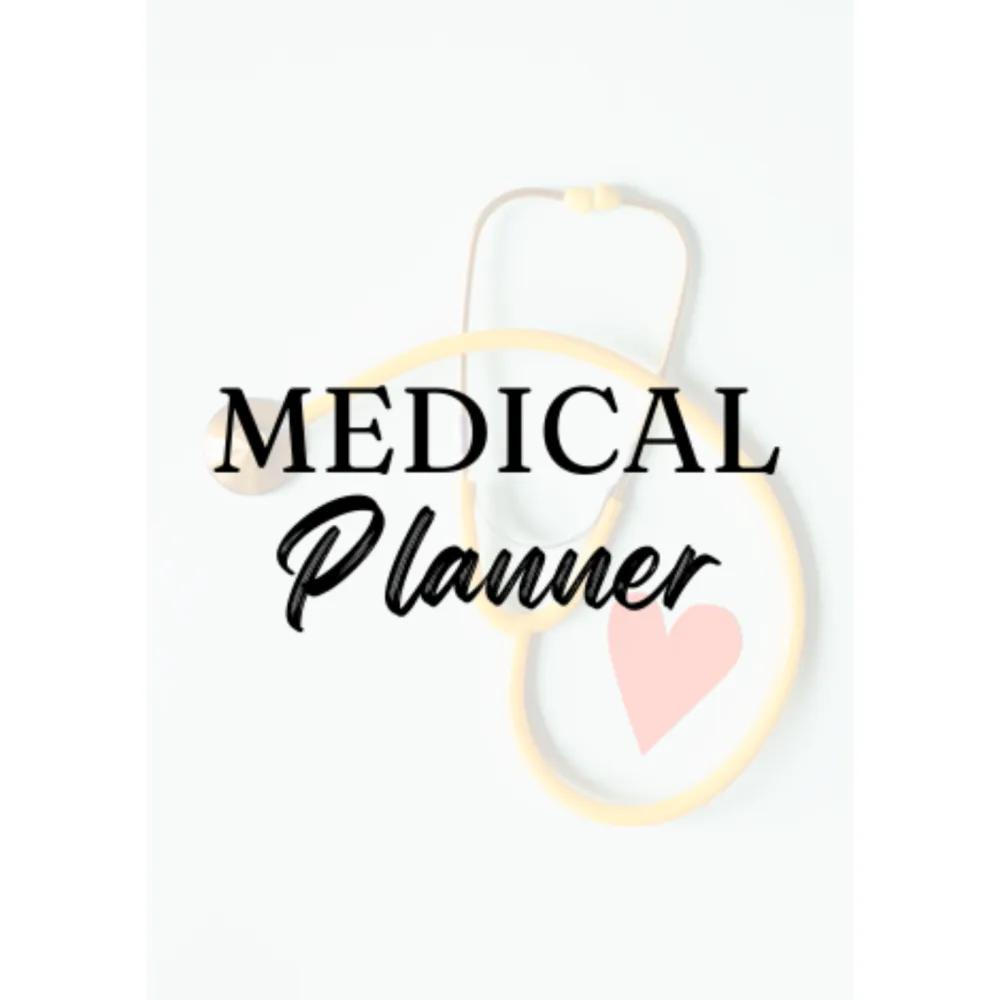 Medical Planner Bundle 27