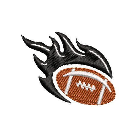 Football Fast Embroidery Design