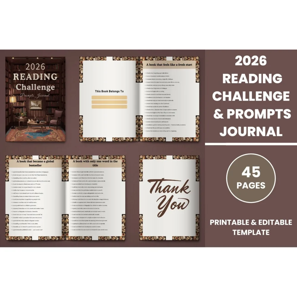 Reading Challenge Prompts for