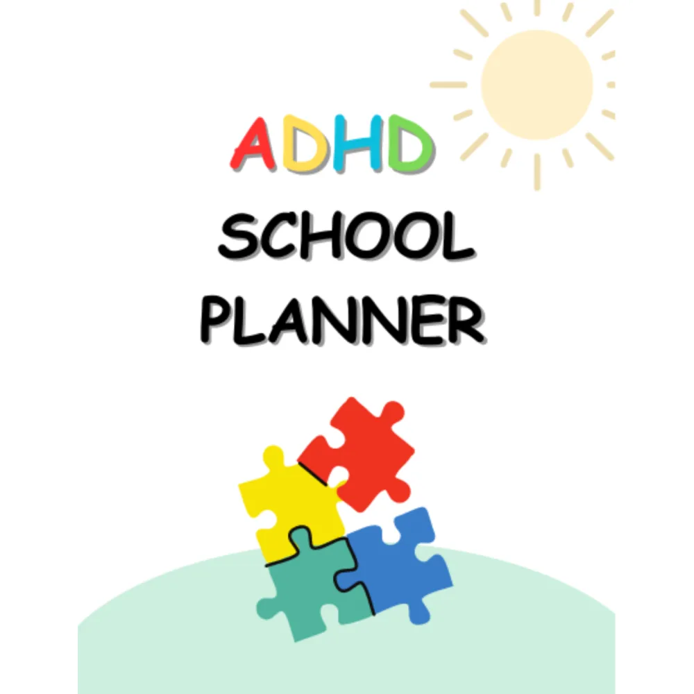 ADHD School Planner Bundle