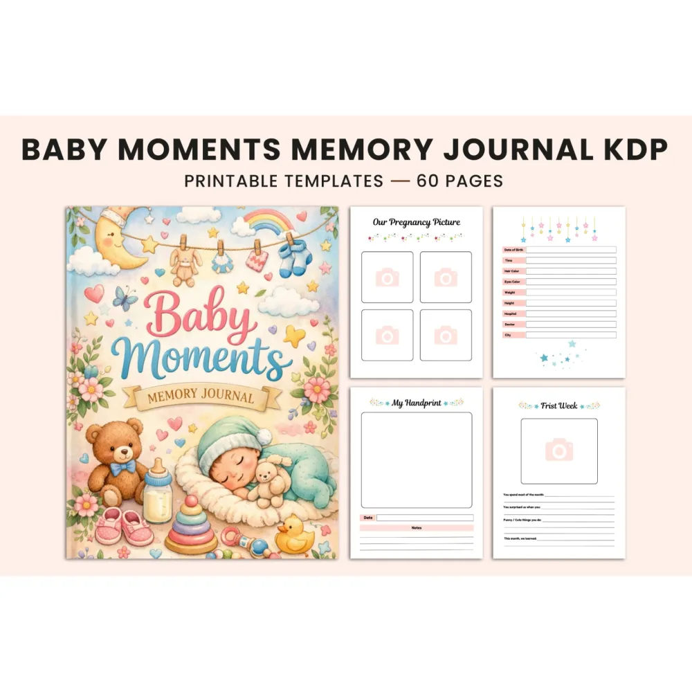 Baby Moments Memory Journal