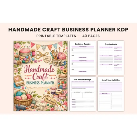 Handmade Craft Business Planner