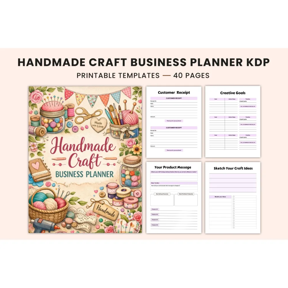 Handmade Craft Business Planner
