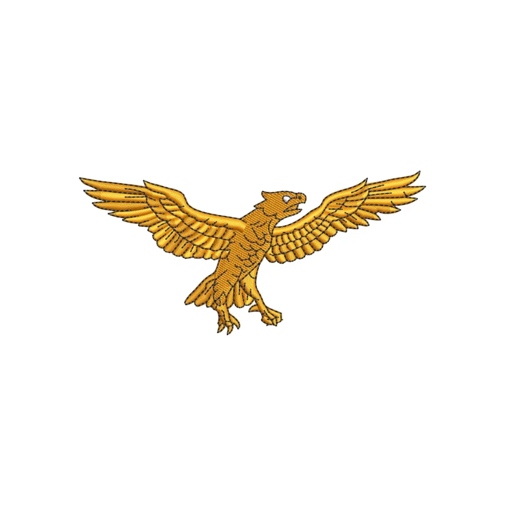 Bird Creature Embroidery Design