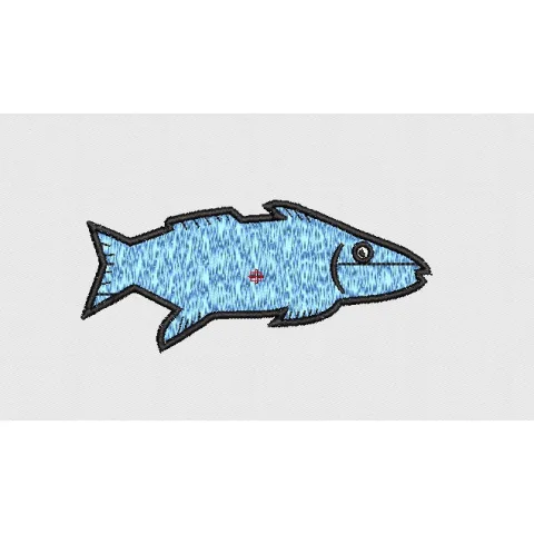 Fish Embroidery Design