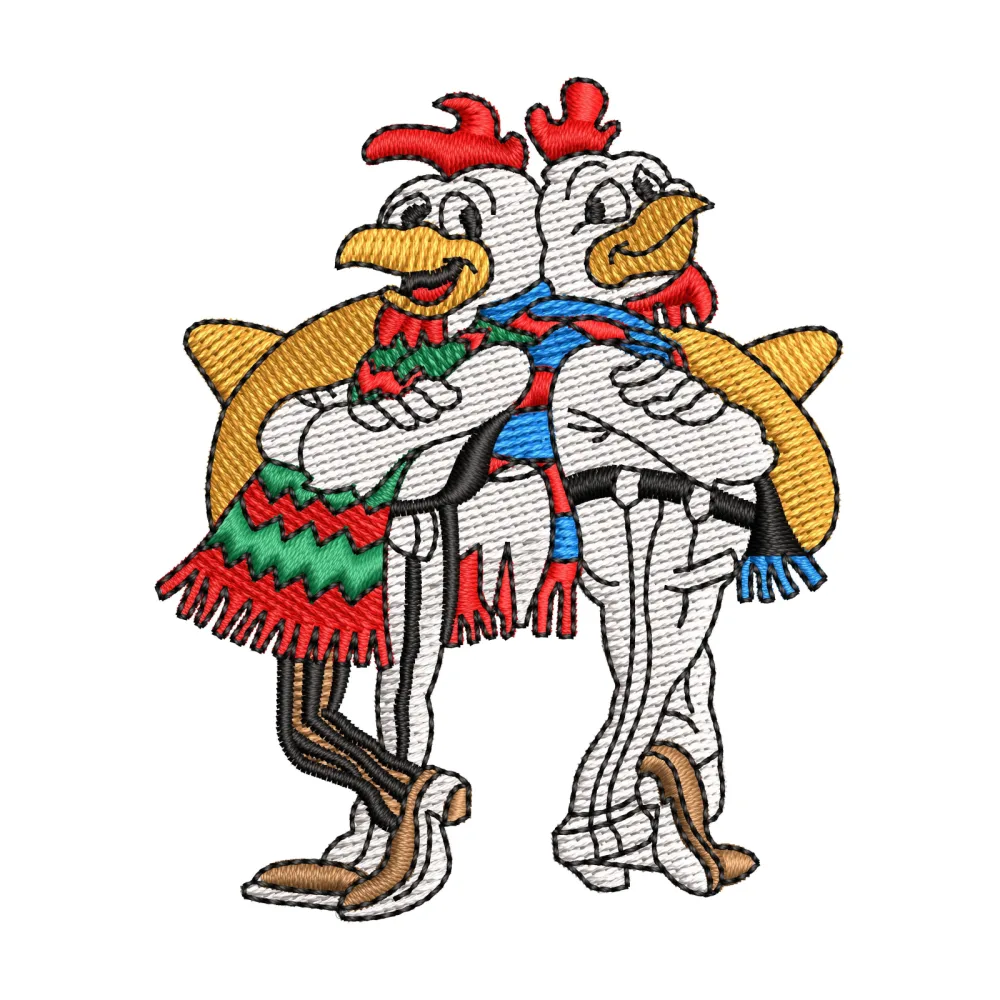 Ejoy Couple Embroidery Design