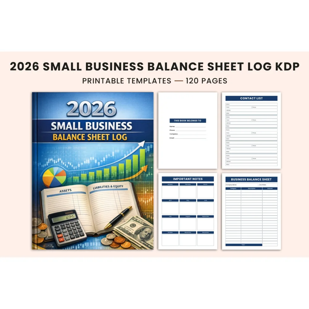 Small Business Balance Sheet Planner
