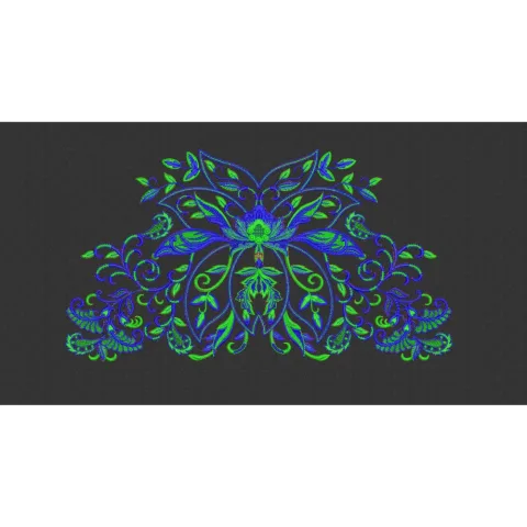 Flower Embroidery Design