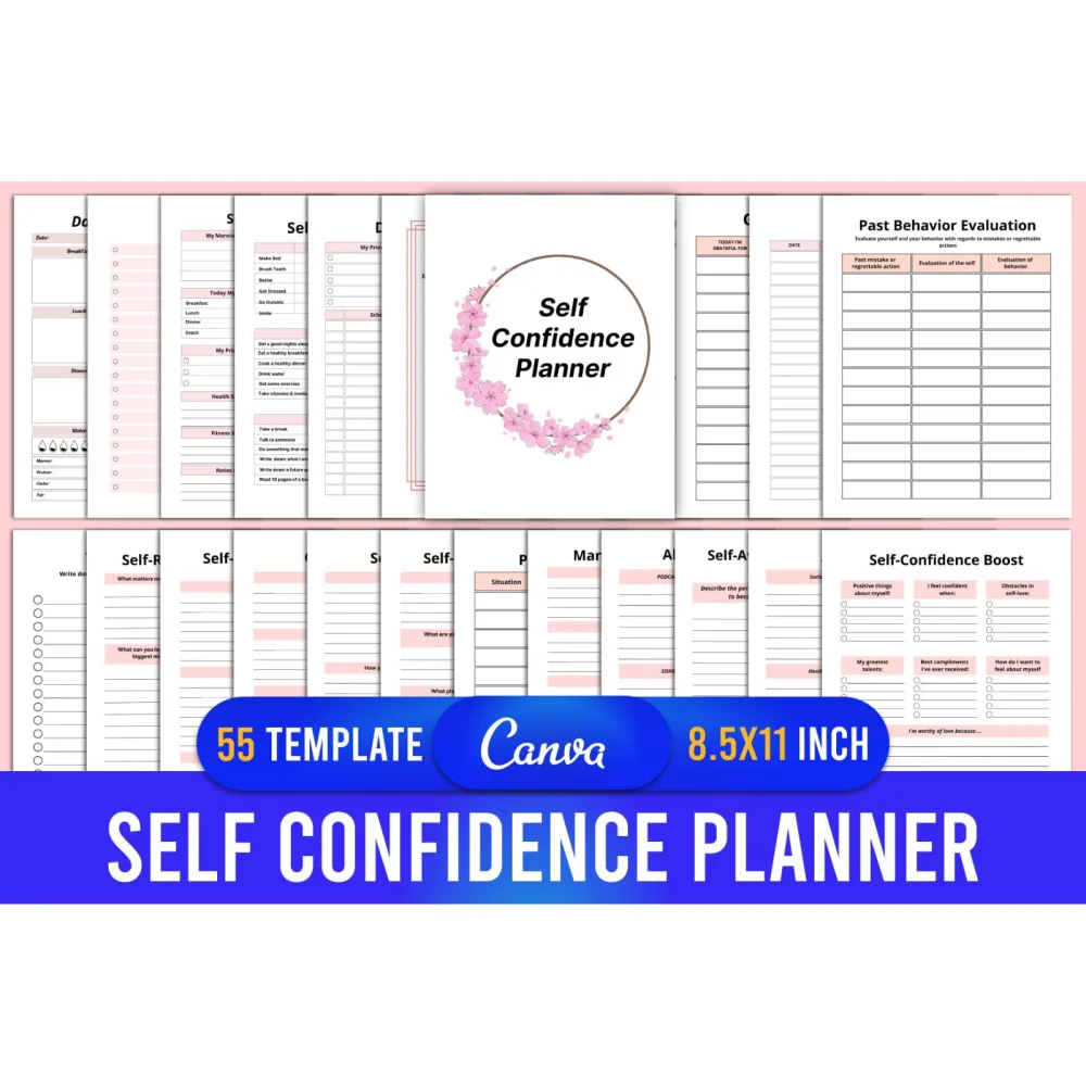 Self Confidence Planner
