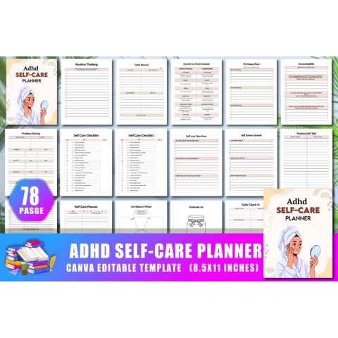 ADHD Self-Care Planner