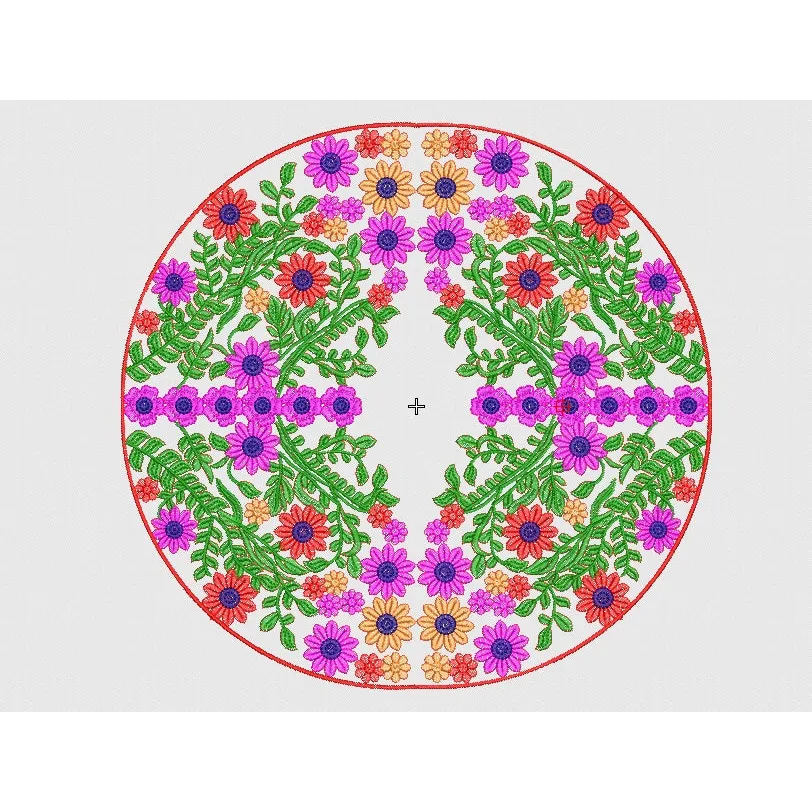 Flower Embroidery Design