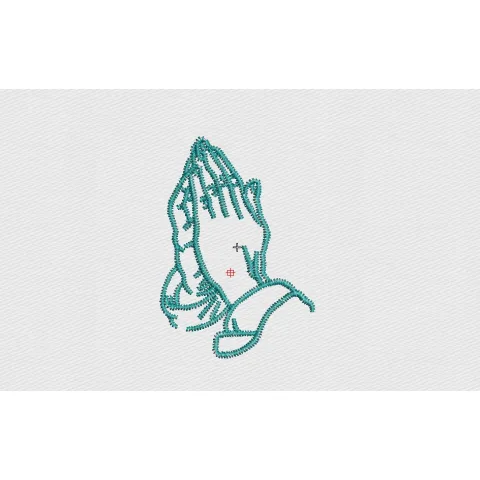 Hands Embroidery Design