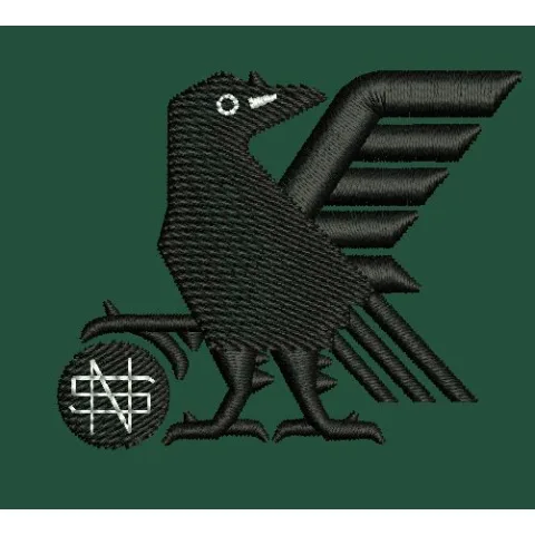 Avian Monogram Stitch Embroidery Design