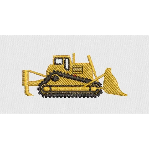 Tractor Embroidery Design