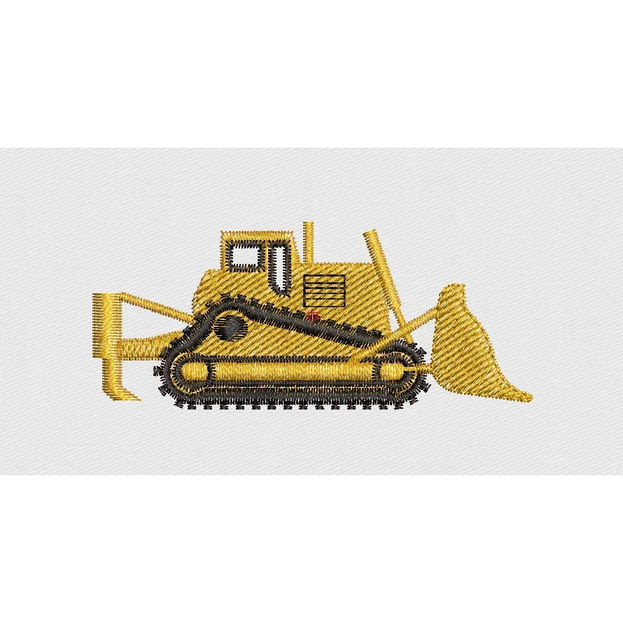 Tractor Embroidery Design