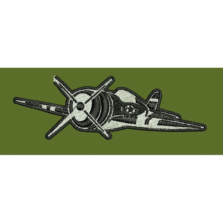Airplane Embroidery Design