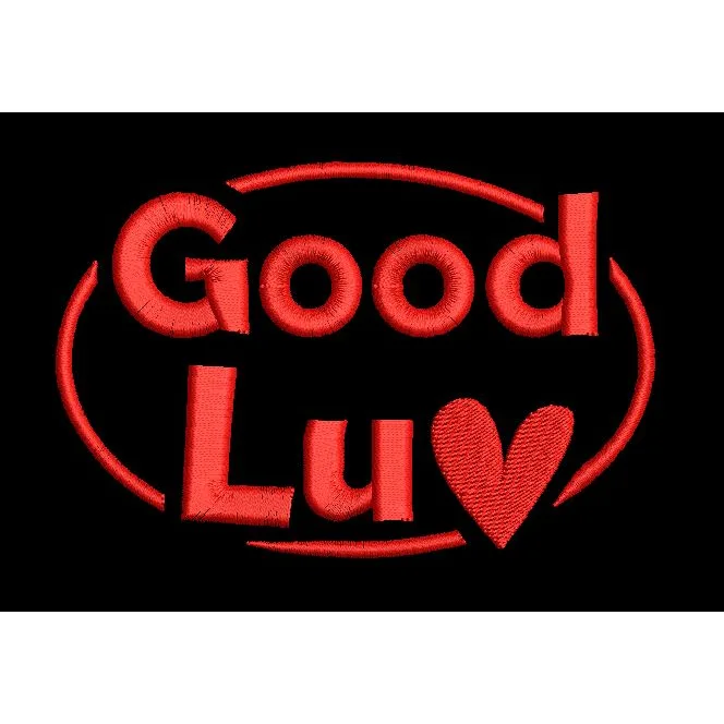 Good Luv Embroidery Design