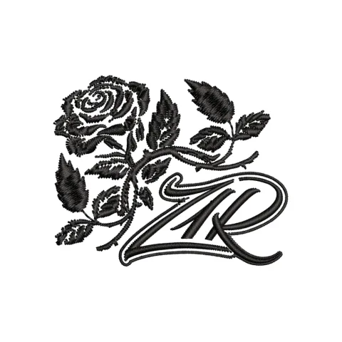 Zr Flower Embroidery Design