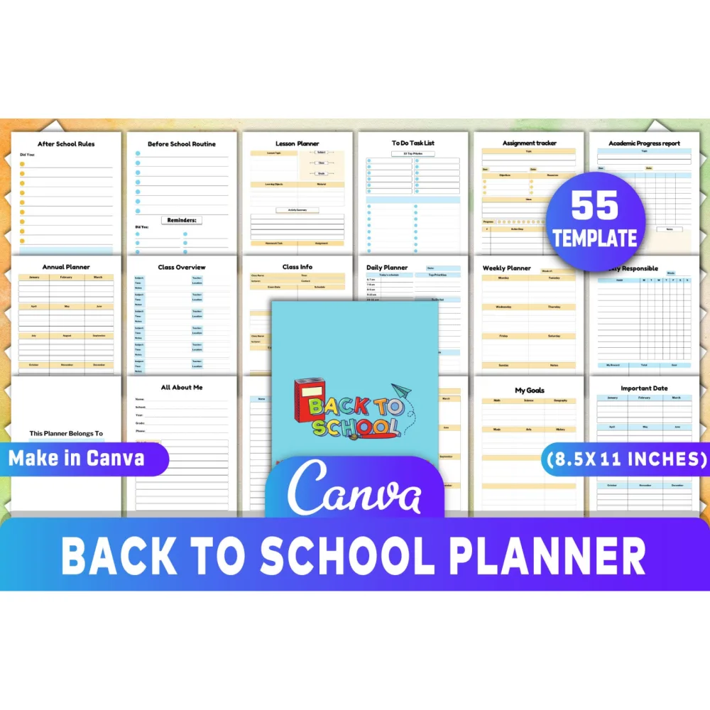 Back to School Planner