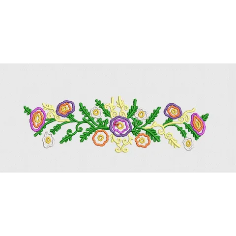 Flower Embroidery Design
