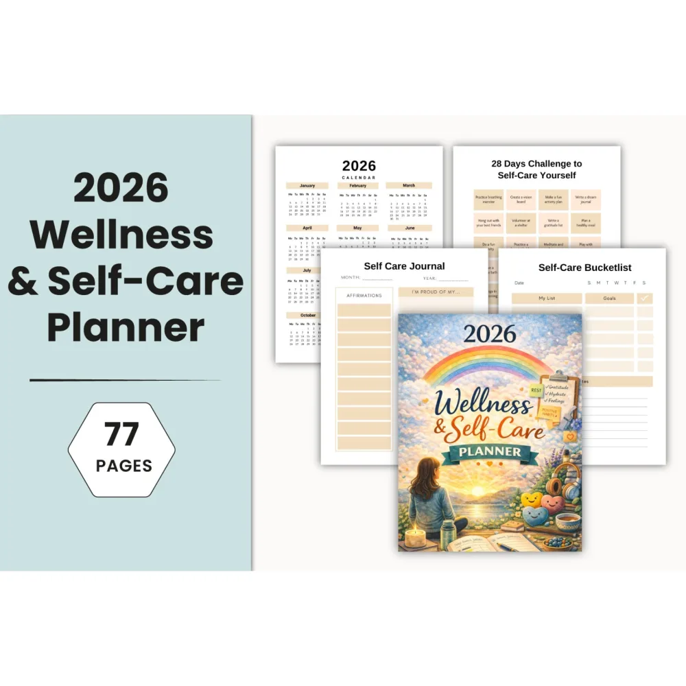 Wellness Self-Care Planner