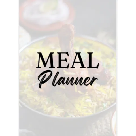 Meal Planner Bundle 25