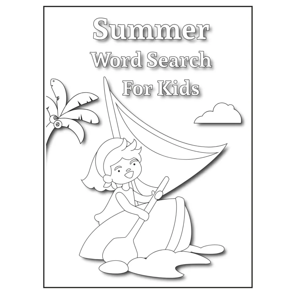 Summer Word Search for Kids