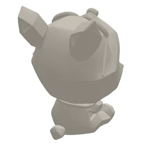 Dog Mouth 3D Print STL File