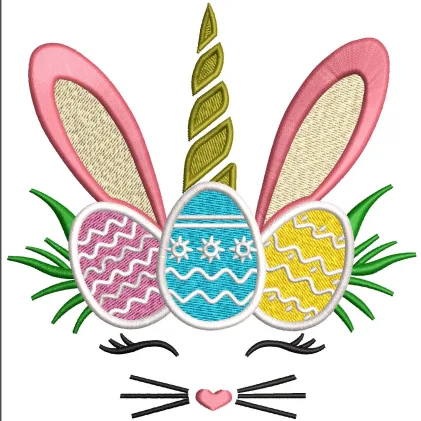 Rabbit Embroidery Design