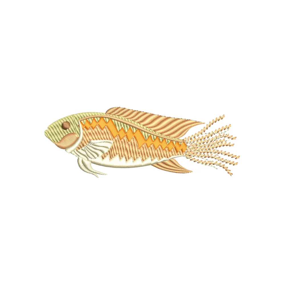 Fish Embroidery Design