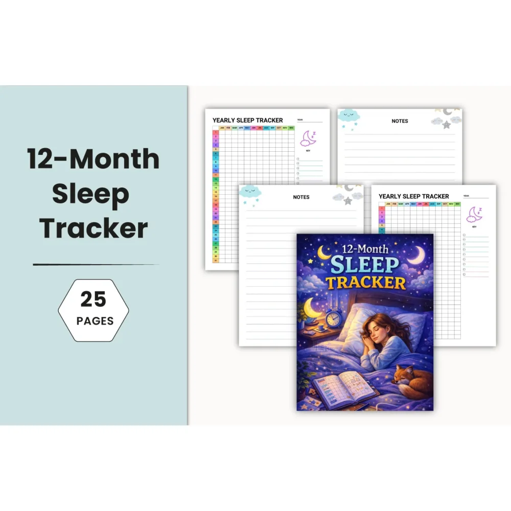 Monthly Sleep Planner
