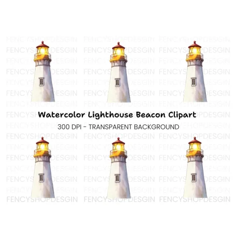 Lighthouse Clipart Bundle